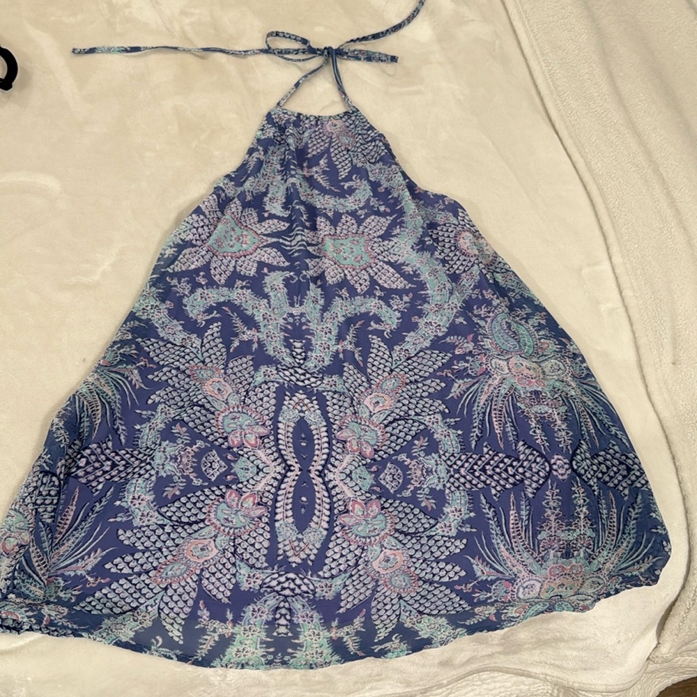 Show Me Your Mumu Katy Halter Dress Size S